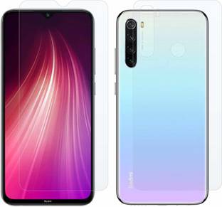 SOLIVAGANT Front and Back Tempered Glass for redMi Note 8