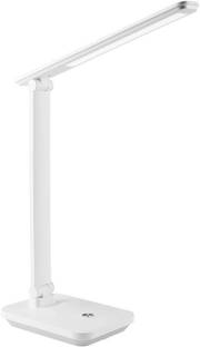 iDOLESHOP LED Table Lamp Desk Lamps Night Light Study Lamps Stand Lights USB Port With USB Mobile Charging and Touch Eye-Caring for Office Table Lamp