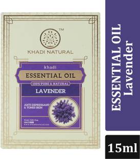 KHADI NATURAL Ayurvedic / Herbal Lavender Essential Oil_15 ml