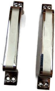 Amafhh silver finish Two Tonne pack of 2pcs Door Handles Stainless Steel Door Handle
