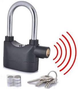 DAHUF Loud Siren Steel Motion Sensor Anti-theft Alarm Safety Pad Loack Padlock