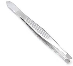 Catwings Slant Tip Tweezer & Plucker for Upper Lip, Eyebrows & Blackhead - Set of 1