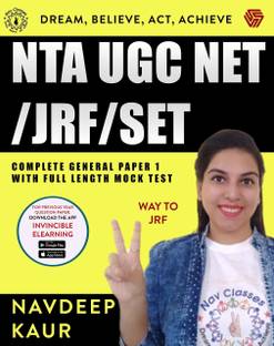 Nta UGC Net/Jrf/Set Complete General Paper 1 with Full Length Mock Test