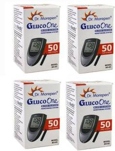 Dr. Morepen BG03 50 strips 200 Glucometer Strips 200 Glucometer Strips
