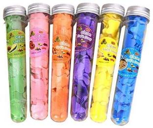 YTM 6 bottles flower paper soap bottle soap paper soap