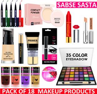 ForSure Sabse Saste Makeup Kit of 18 Items 2112090