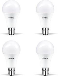 SURYA 5 W Basic Round B22 LED Bulb