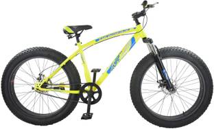 Mustang Thunder Fatboy Bike For Adults F.Green 26 T (inch) Fat Tyre Cycle