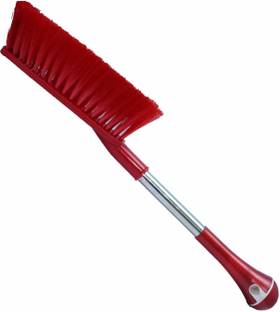 StwoN Dust Cleaning Brush For Sofa, Car, Carpet, Curtains And Other Household With Long Steel handle Nylon Wet and Dry Broom