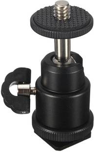 IMMUTABLE 61 RT-PRO- Best Swivel Mount with 360 Rotation for Tripod Stand with Universal Thread Size of 1/4 Inch 6 MM Compatible with Ring Light Tripod Photography Stand Tripod Ball Head