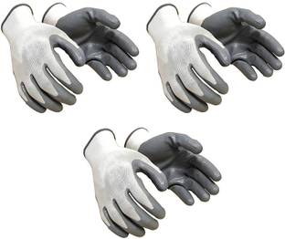 Yiking Anti Cut Hand Gloves pvc cotted frontier Nylon  Safety Gloves