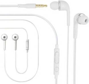 ATEKT ATK EHS64 Wired Headset with Mic (White, In the Ear) Wired