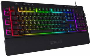Redragon SHIVA K512 Wired USB Standard Gaming Keyboard Compatible with Desktop, Laptop, Mac