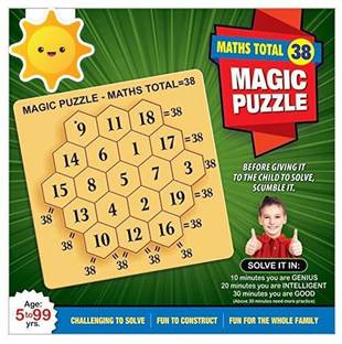 shopviashipping MAGIC MATHS PUZZLE 38 FOR KIDS