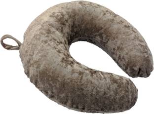 PUMPUM Neck Pillow Foam Solid Travel Pillow Pack of 1