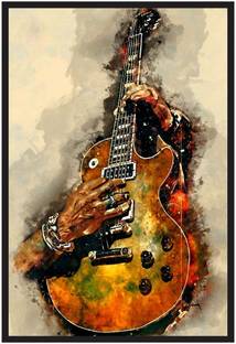 Guitar Boy Poster (Cover Area :- 13 X 19 inch) Paper Print