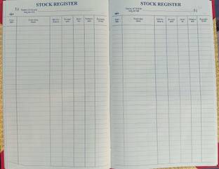 officekart stock register 220 pages 220 pages stock 1-Part stock register