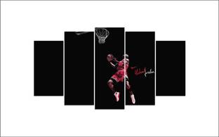 DivineDesigns 51 cm Michael Jordan Pieces Sticker (Size :- 94 x 51 cm) Self Adhesive Sticker