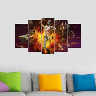 DivineDesigns 48 cm PUB G Stars Pieces Sticker Self Adhesive Sticker