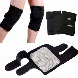 Arawings enterprise Magnetic Therapy Knee Hot Belt Self Heating Knee pad Knee Support - Free size Knee Support