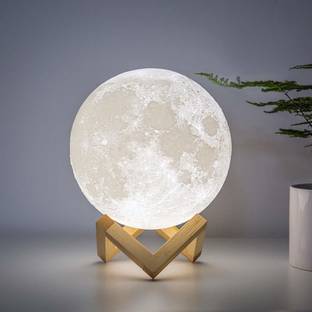 Stysol 3D Printing Moonlight Lamp Moon Shaped Light Night Lamps Night Lamp