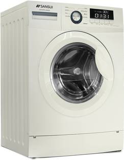 Sansui 6 kg Fully Automatic Front Load Washing Machine with In-built Heater White