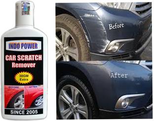 INDOPOWER CAR SCRATCH REMOVER 100gm.All Colour Car & Bike Scratch Remover, Advanced Formula Rubbing Compound (Not for Dent & Deep Scratches) Combo