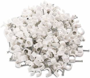 Tool Point 6 MM Wiring Cable Clip 200 Peace Plastic Hook & Loop Cable Tie