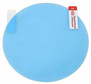 carfrill Car Rearview Mirror Film, 2Pcs PET Anti-Fog Protective Film Transparent Car Mirror Rain Blocker
