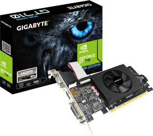 GIGABYTE GV-N710D5-2GIL GDDR5 2 GB NVIDIA Chipset 64 bit 954 MHz Graphics Card