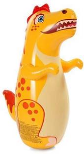 XINGLI Hit Me Children's Kids Dinosaur Inflatable 3D Punching Bop Bag - Toy Gift for Age 3+ Inflatable Play Gym