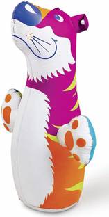 XINGLI Hit Me Children's Kids Tiger Inflatable 3D Punching Bop Bag - Toy Gift for Age 3+ Inflatable Play Gym
