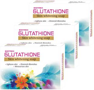 Biotrex Glutathione Skin Whitening Soap - Pack of 3