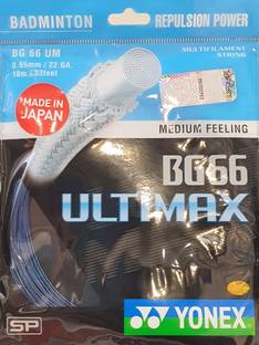 YONEX BG66 ULTIMAX 0.65 Badminton String - 10 m