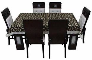 ZITIN Abstract 8 Seater Table Cover