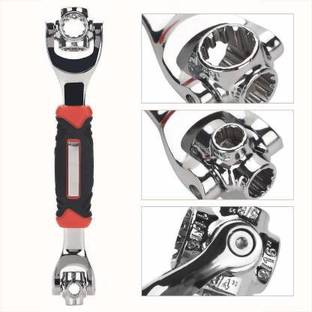 stupefying Universal Wrench Set-1 48 IN 1 Universal Wrench Tools Socket Works Car Repair Hand Tools Double Sided Socket Wrench
