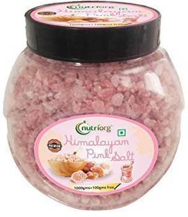 Nutriorg Premium Quality Himalayan Pink Salt 1000 gm