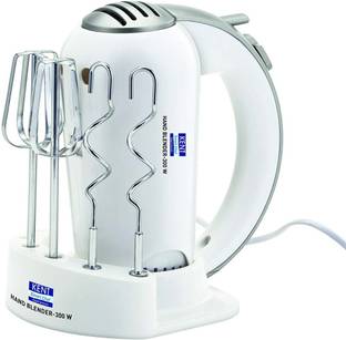 KENT 300 W White Hand Blender, Stand Mixer