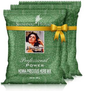 Shahnaz Husain Shhnaz forever Henna Precious Herb Mix - 3x200 Gm