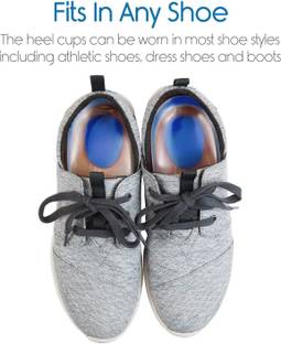 smile4u AS-NA-044 Heel Support Cushion insoles Inserts pain relief Silicon Foot Support Insole