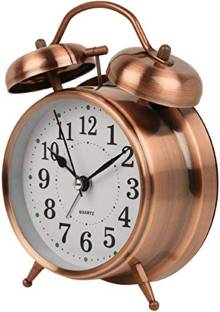 PARAM SALES AGENCY Analog Gold Clock