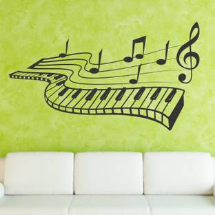StickMe Music Note Keyboard - Decorative - Creative - Colorful - Wall Sticker -SM362