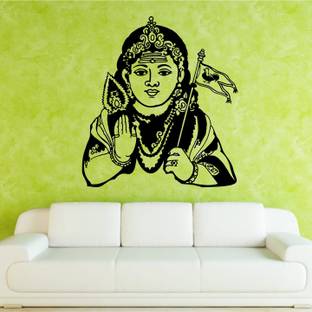 StickMe God Muruga Murugan Wall Sticker -SM389