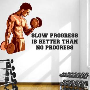 StickMe Gym - Fitness - Bodybuilding - Office - Sports - Workout - Boxing - Inspirational - Motivational - Quotes - Wall Sticker-SM787-A