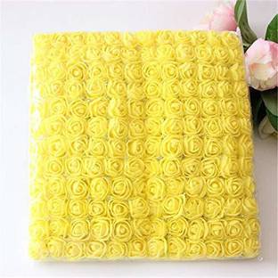 AlevanArt flower decoration items Yellow Rose Artificial Flower