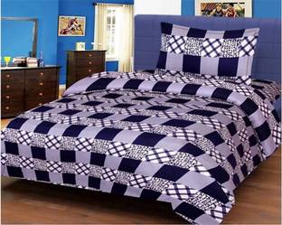 Mittan Traders Polycotton Single Flat 150 TC Animal Bedsheet