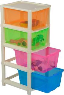 Joyful STUDIO 4 XL Plastic Free Standing Chest of Drawers