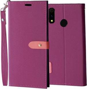 Turncoat Flip Cover for Realme 3