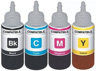 globe refill ink for HP 1000 Printer, HP 1010 Printer, HP 1050 Printer, HP 1510 Printer, HP Deskjet 2000 Printer J210a, HP Deskjet 2050 All-in-One Printer J510a, HP Deskjet 3050 All-in-One Printer J610a Tri-Color Ink Cartridge Black + Tri Color Combo Pack Ink Bottle