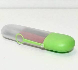 Maharaj Mall Plastic Travel Toothbrush and Toothpaste Container Case Holder Box Toothbrush Case